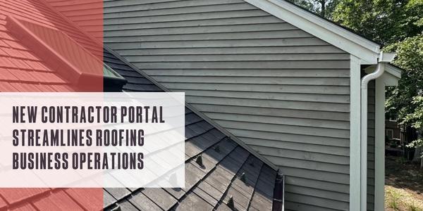 New contractor portal streamlines roofing business operations